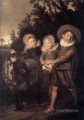 Groupe d’enfants portrait Siècle d’or néerlandais Frans Hals